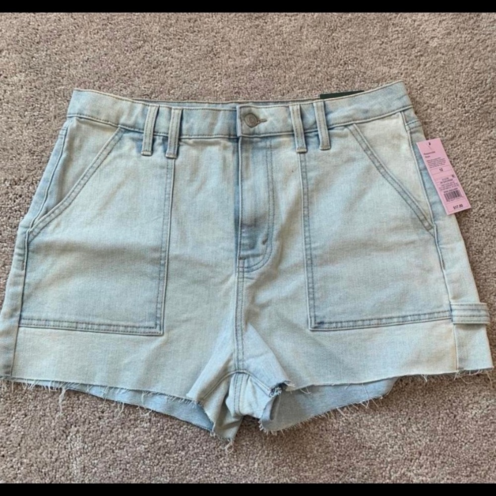 Light Blue Jean Shorts